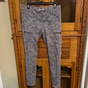GAP Gray Camo Cargo Pants